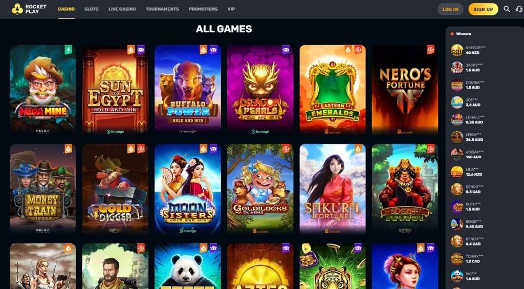 Play Free Casino Games Online – RocketPlay