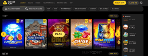 Jeux de table de jeu en ligne sur RocketPlay Casino