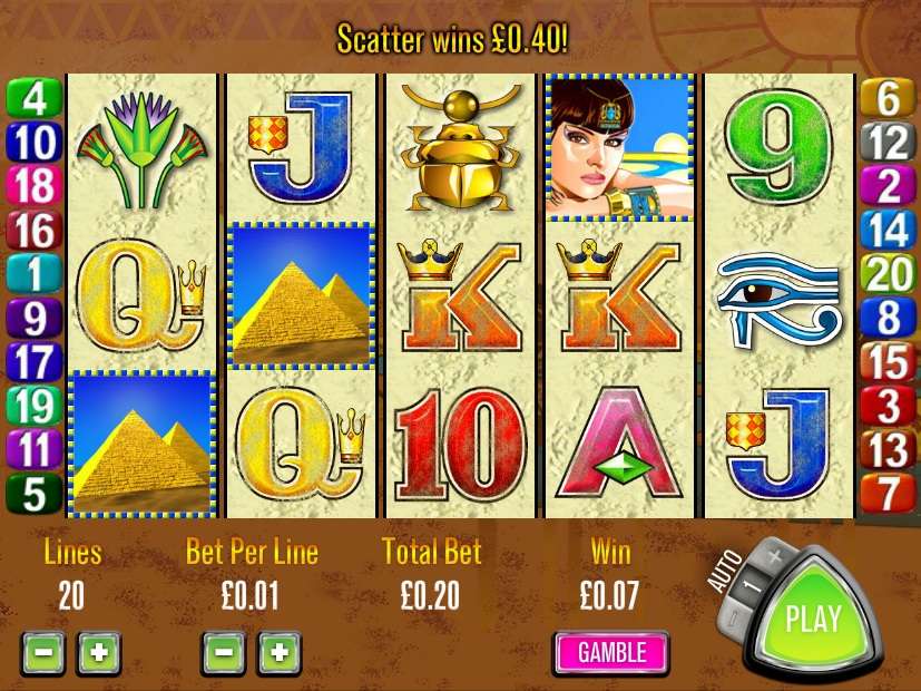 queen of the nile slot