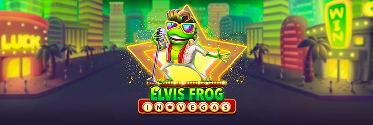Elvis Frog In Vegas