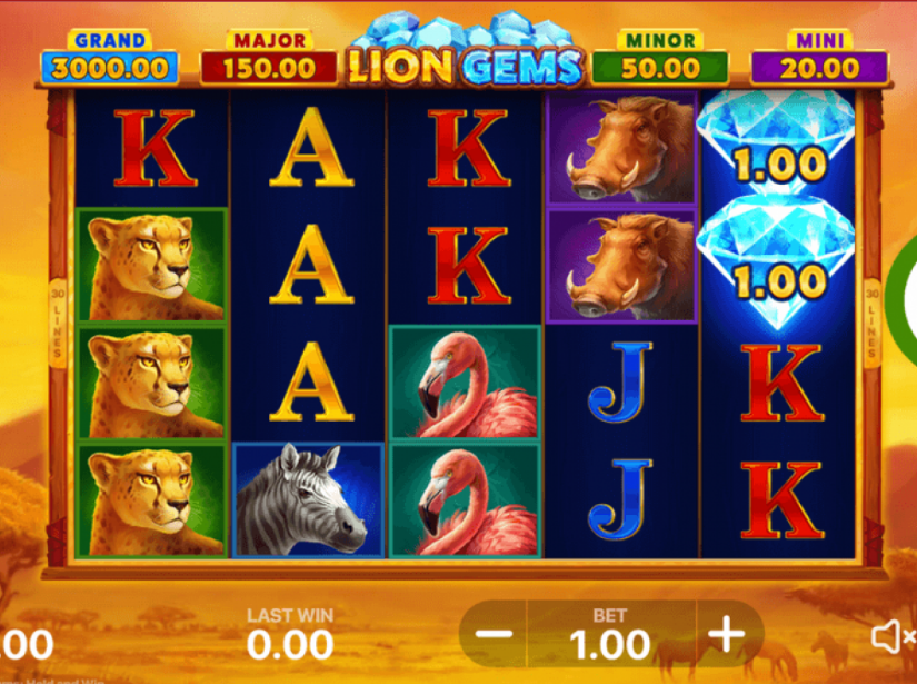 Shine Bright with Lion Gems 2