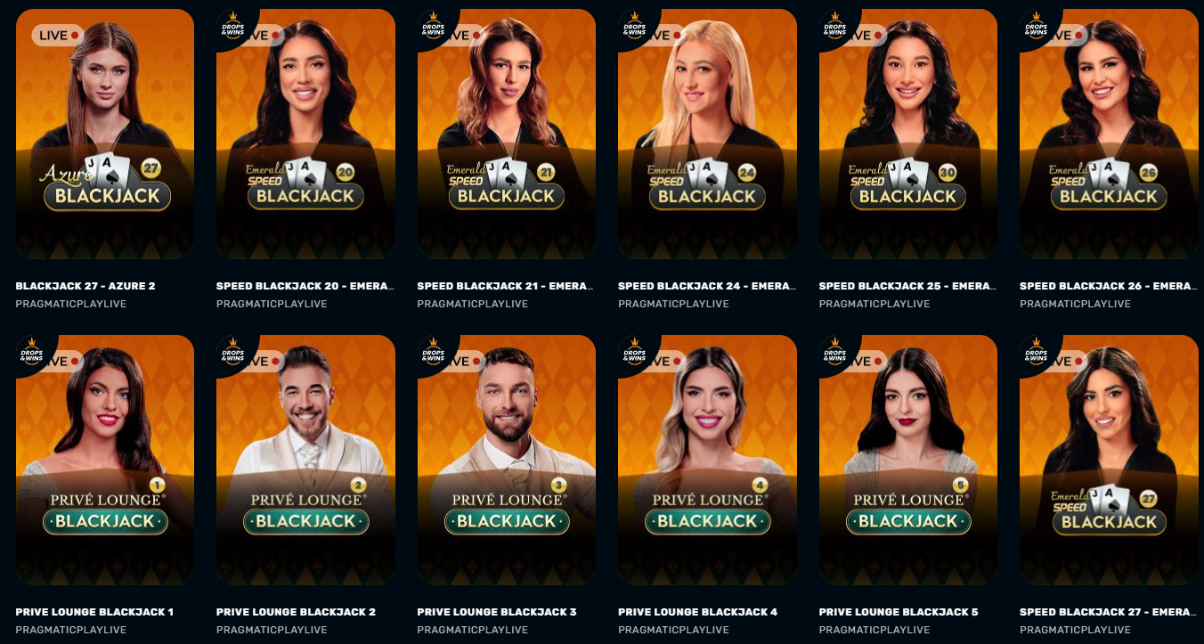 Play Free Live Blackjack with Rocket Play Casino 2